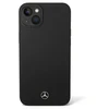 Mercedes MEHCP14MSILBK Apple iPhone 14 Plus / 15 Plus 6.7″ juodos spalvos kietas dėklas Silicone Line