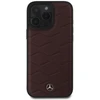 Mercedes MEHCP16X23RWRSR Apple iPhone 16 Pro Max 6.9″ red kietas dėklas MB Waves Leather