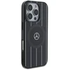 Mercedes MB Double Layer Crossed Lines MagSafe Apple iPhone 16 Pro Case - dėklas telefonui juodos spalvos