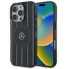 Mercedes MB Double Layer Crossed Lines MagSafe Apple iPhone 16 Pro Case - dėklas telefonui juodos spalvos