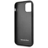 Mercedes MEHCP12SDIQBK iPhone 12 mini 5,4 juodos/juodos spalvos deklas Bow Line
