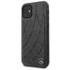Mercedes MEHCP12SDIQBK iPhone 12 mini 5,4 juodos/juodos spalvos deklas Bow Line
