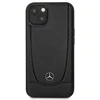 Mercedes MEHCP14MARMBK Apple iPhone 14 Plus / 15 Plus 6.7″ juodos spalvos kietas dėklas Leather Urban