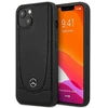Mercedes MEHCP14MARMBK Apple iPhone 14 Plus / 15 Plus 6.7″ juodos spalvos kietas dėklas Leather Urban