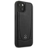 Mercedes MEHCP14MARMBK Apple iPhone 14 Plus / 15 Plus 6.7″ juodos spalvos kietas dėklas Leather Urban