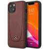Mercedes MEHCP14MARMRE Apple iPhone 14 Plus / 15 Plus 6.7″ Raudona kietas dėklas Leather Urban Bengale