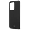 Dėklas Mercedes MEHCS69SILSB S20 Ultra G988 hard case juodas/juodas Silicone Line