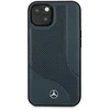 Mercedes MEHCP13SCDONA Apple iPhone 13 mini 5,4″ navy kietas dėklas Leather Perforated Area