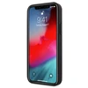 Mercedes MEHCP12LCDOBK Apple iPhone 12 Pro Max 6,7″ juodos spalvos kietas dėklas Leather Perforated Area