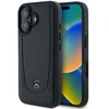 Karl Lagerfeld Mercedes MEHCP16MARMBK Apple iPhone 16 Plus 6.7″ juoda/juodos spalvos kietas dėklas Leather Urban