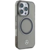 Mercedes MEHMP16X23HUOSK Apple iPhone 16 Pro Max 6.9" dėklas telefonui sidabro spalvos Ring MagSafe