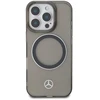 Mercedes MEHMP16X23HUOSK Apple iPhone 16 Pro Max 6.9" dėklas telefonui sidabro spalvos Ring MagSafe