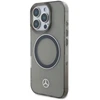 Mercedes MEHMP16X23HUOSK Apple iPhone 16 Pro Max 6.9" dėklas telefonui sidabro spalvos Ring MagSafe