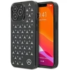 Mercedes MEHCP13LESPBK Apple iPhone 13 Pro / 13 6,1″ juodos spalvos kietas dėklas Sidabrinis Stars Pattern