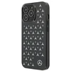 Mercedes MEHCP13LESPBK Apple iPhone 13 Pro / 13 6,1″ juodos spalvos kietas dėklas Sidabrinis Stars Pattern
