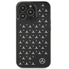 Mercedes MEHCP13LESPBK Apple iPhone 13 Pro / 13 6,1″ juodos spalvos kietas dėklas Sidabrinis Stars Pattern