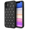 Mercedes MEHCN61ESPBK Apple iPhone 11 6,1″/ Xr juodos spalvos kietas dėklas Sidabrinis Stars Pattern