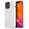 Mercedes MEHCP13XESPWH Apple iPhone 13 Pro Max 6,7″ baltos spalvos kietas dėklas Sidabrinis Stars Pattern