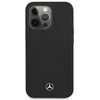 Mercedes MEHMP13LSILBK Apple iPhone 13 Pro / 13 6.1″ juodos spalvos kietas dėklas Silicone MagSafe
