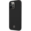 Mercedes MEHMP13LSILBK Apple iPhone 13 Pro / 13 6.1″ juodos spalvos kietas dėklas Silicone MagSafe