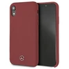 Dėklas Mercedes Silicone Line iPhone Xr Case - Raudona
