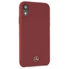 Dėklas Mercedes Silicone Line iPhone Xr Case - Raudona