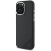 Mercedes MEHMP16X23SUGDK Apple iPhone 16 Pro Max 6.9″ juodos spalvos kietas dėklas Silicone Tonal Logo Wood Pattern
