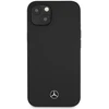 Mercedes MEHCP13SSILBK Apple iPhone 13 mini 5,4″ juodos spalvos kietas dėklas Silicone Line