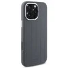 Mercedes MEHMP16X23SUVSA Apple iPhone 16 Pro Max 6.9″ pilkos spalvos kietas dėklas Silicone Vertical Tonal Stripes