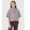 Mergaičių oversize spausdinta trumpa palaidinė 4F 4FJRSS25TTSHF2587-83S