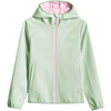 Mergaitiška softshell striukė 4F F478 mėtų spalvos 4FJWSS26TSOFF478 47S