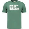 Męski T-shirt Timberland su nadrukiem – žalia