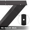VEVOR Metalinės stalo kojos su X rėmu 72 x 60 cm