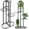 Metalinis augalų stovas 4 vazonams, 81,5 cm