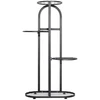 Metalinis augalų stovas 4 vazonams, 81,5 cm