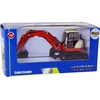 Lean Toys Metalinis ekskavatorius su kilnojamu kranu LeanToys