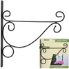 METALINIS AUGALŲ LAIKIKLIS SU ORNAMENTAIS Juodas 26X28CM KINZO 1086958