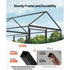 VEVOR Metalinė vištidė 4-6 vištoms, 1 x 2 x 1 m