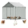 VEVOR Metalinis paukštidės aptvaras 2x2x2 m