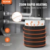 VEVOR 18,93 l metalinis būgninis šildytuvas, 250 W