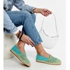 Mėtų ažūrinės espadrilės Gordana