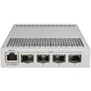 Šakotuvas Mikrotik CRS305-1G-4S+IN tinklo komutatorius Valdomas Gigabit Ethernet (10/100/1000) Maitinimas per Eternetą (PoE) Balta