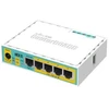 Mikrotik hEX PoE lite „Fast Ethernet“ maršrutizatorius, baltas