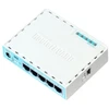 Mikrotik RB750GR3 gigabitinis eterneto maršrutizatorius, turkio ir baltos spalvos