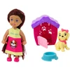 Lean Toys Lėlė su šuniuku ir veislynu