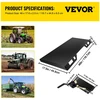 VEVOR Greito tvirtinimo plokštė krautuvams ir traktoriams, 9.525 mm storio plienas, 114.3 cm plotis, greito tvirtinimo plokštė, greito tvirtinimo adapteris, tvirtinimo plokštė