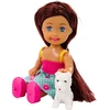 Lean Toys Lėlė su gyvūnėliu Little Animal Doll