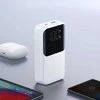 Mini maitinimo bankas su įmontuotais laidais JR-PBC06 30W 10000mAh - baltas