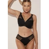 Minkšta liemenėlė Kinga Lara WB-748, juoda