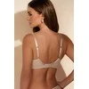 Minkšta nėriniuota liemenėlė Kinga Almi SC-1240, smėlio